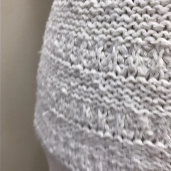 Abercrombie Kids Tank Sweater Dress Chunky Knit Off White Size 13/ 14 - Picture 3 of 13
